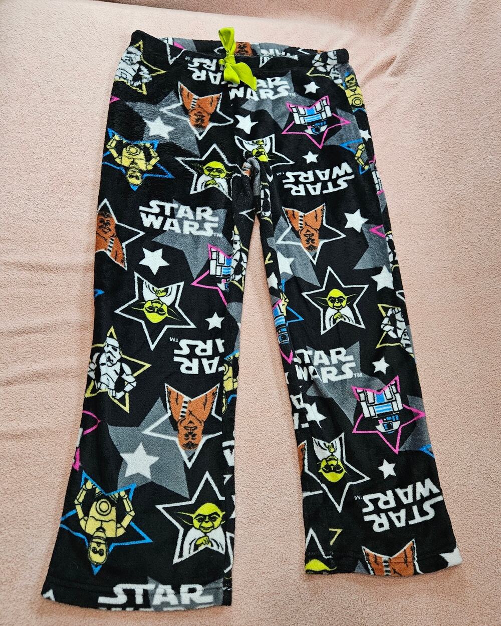 Star Wars All-Over Print Fleece Pajama Sleep Pants Size Large (12/14)